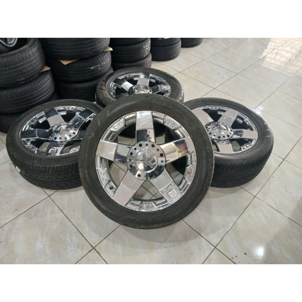 Velg Mobil Second Rasta Croume Ring 20 6x139.7 ( Pajero Isuzu Mux Ford Ranger Navara Fortuner )