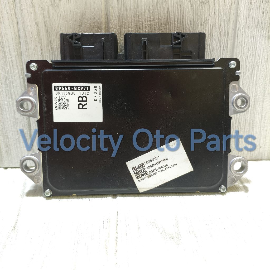Ecu Computer Fuel Injection Toyota Avanza Xenia 89560-BXP71 Original