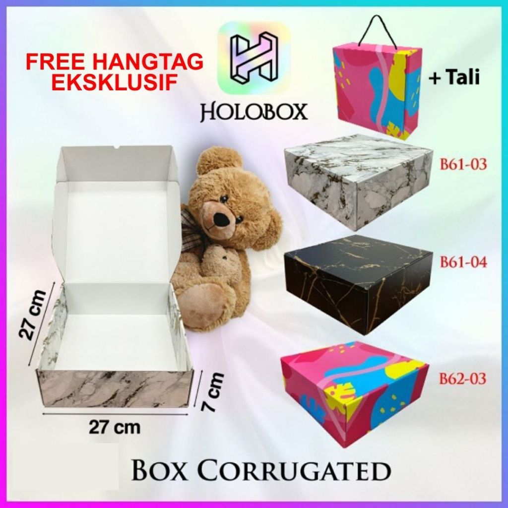 

Kotak Kado / Kue / Penyimpanan / Serbaguna / Dus / Box / Packaging / B62