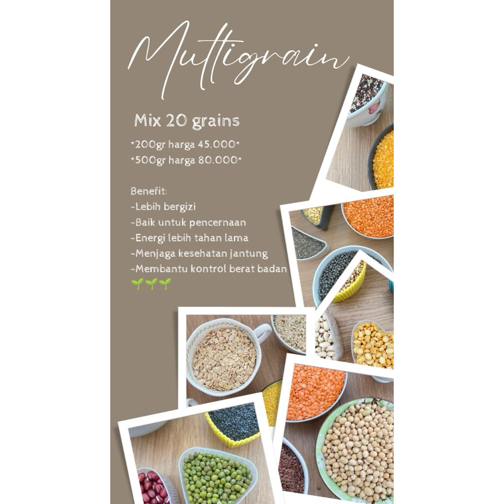 

20 Multigrain Mix Organik