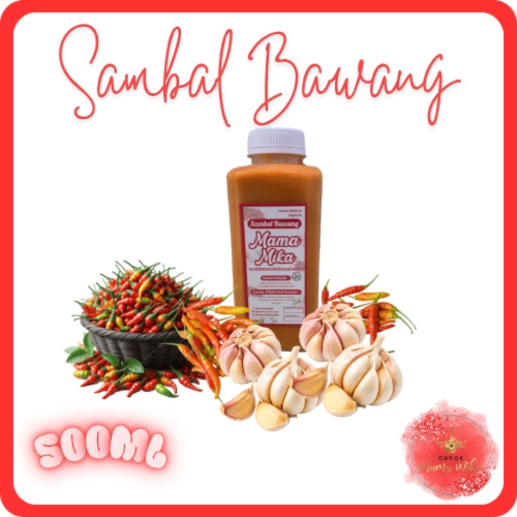 

Sambal Bawang Mama Mika isi 500ml