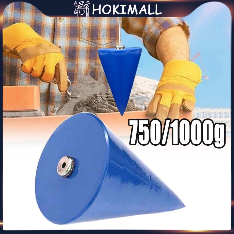 Lot Tukang Bangunan Lot Tukang Bandul Timbangan Kerucut Tukang Timbangan Besi 500 1000 Gram