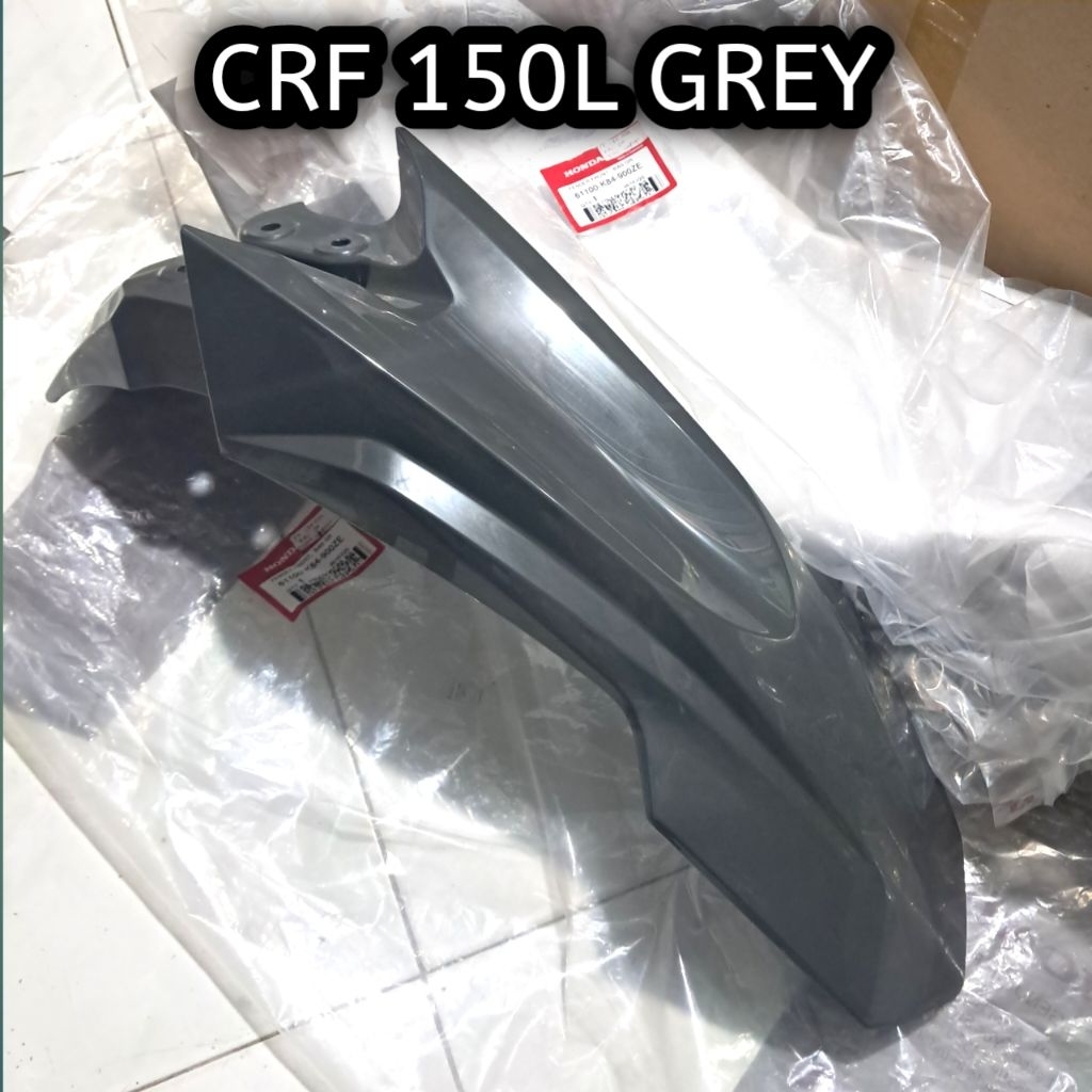Slebor Depan CRF150L Abu abu Ori 61100-K84-900ZE