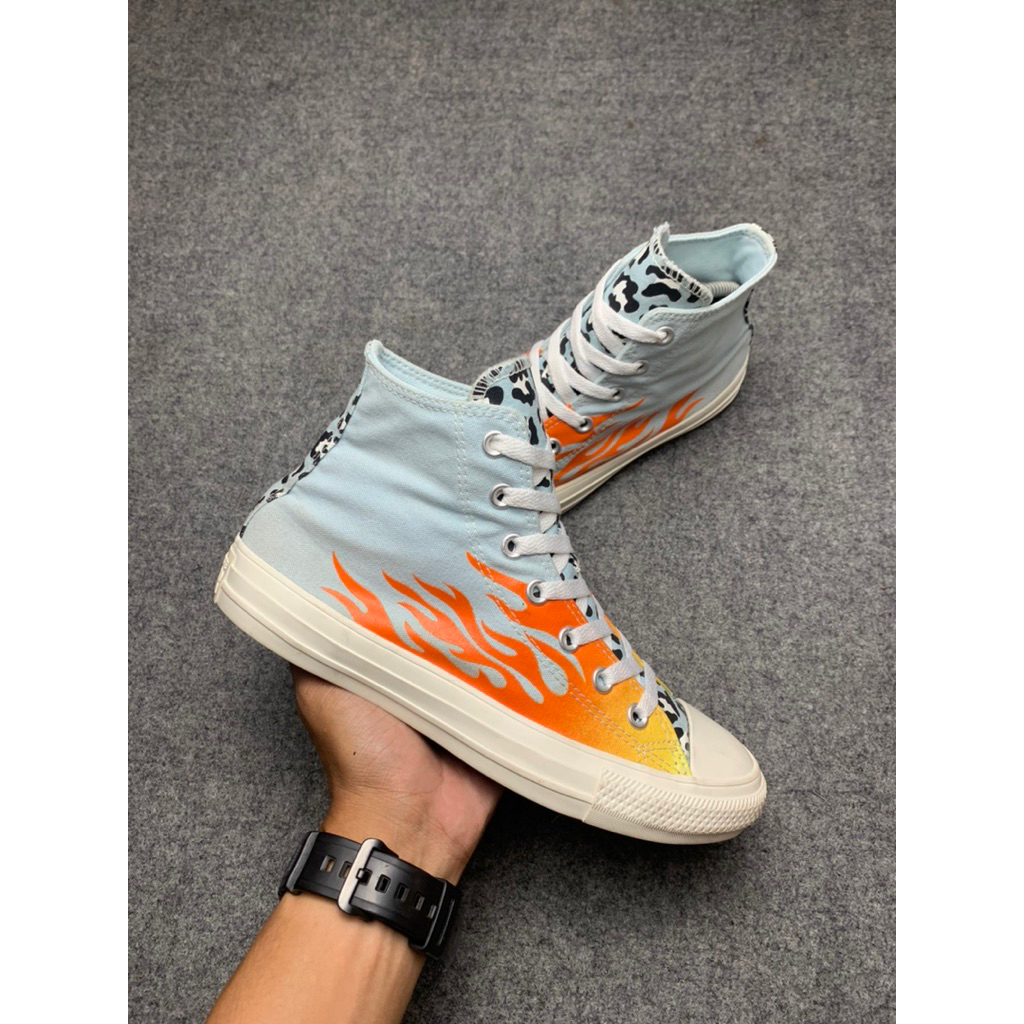 Converse CT High Twisted Archive Print Flame