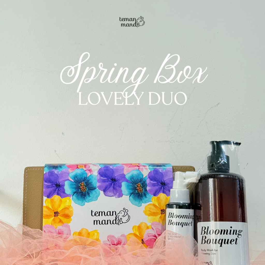 

Spring Box Lovely Duo Gift Set Bubble Bath | Hampers Birthday Anniversary Lebaran Natal Tahun Baru Under 200K