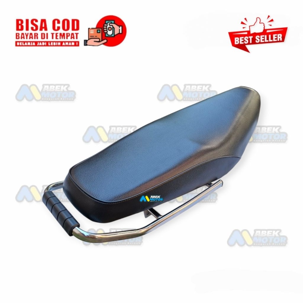 Jok Supra X Supra Lama + Behel Belakang Krom Tebal Model Std