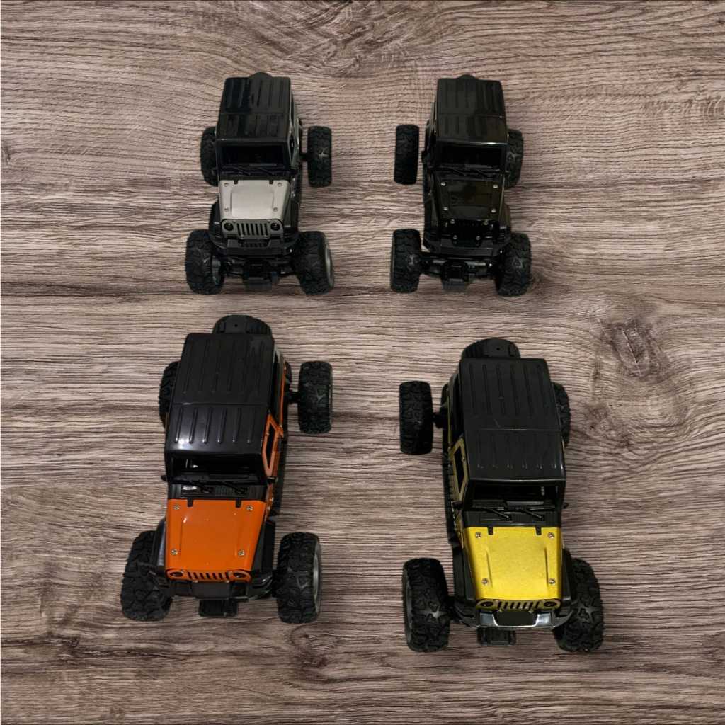 promo terbaru mobil jeep remote control rc offroad 1:20 anti air dengan efek asap, lampu led & ban