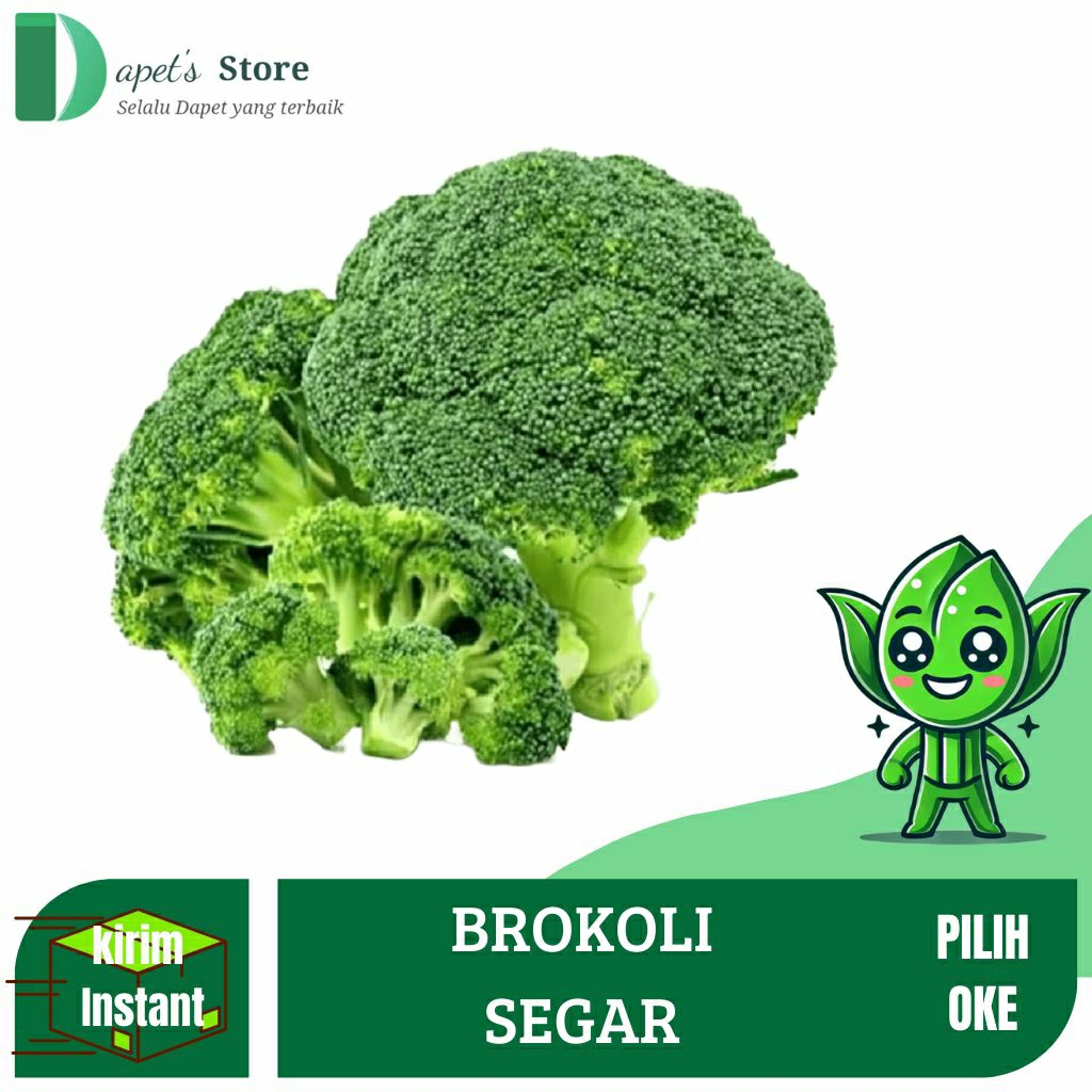 

Brokoli Segar Brokoli Fresh Brokoli Mantap - Dapet'S Store