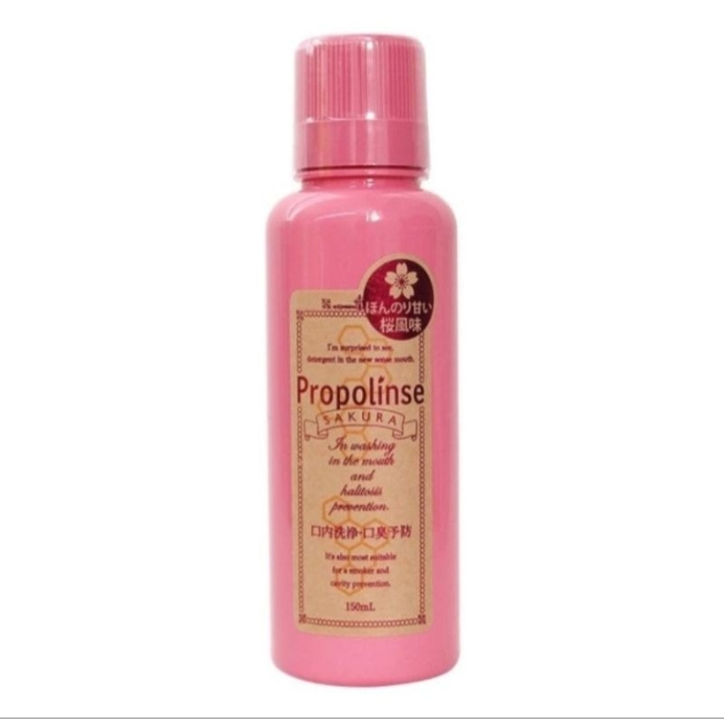 Propolinse Sakura Mouth Wash / Obat Kumur 150 ml Original Jepang Obat Kumur