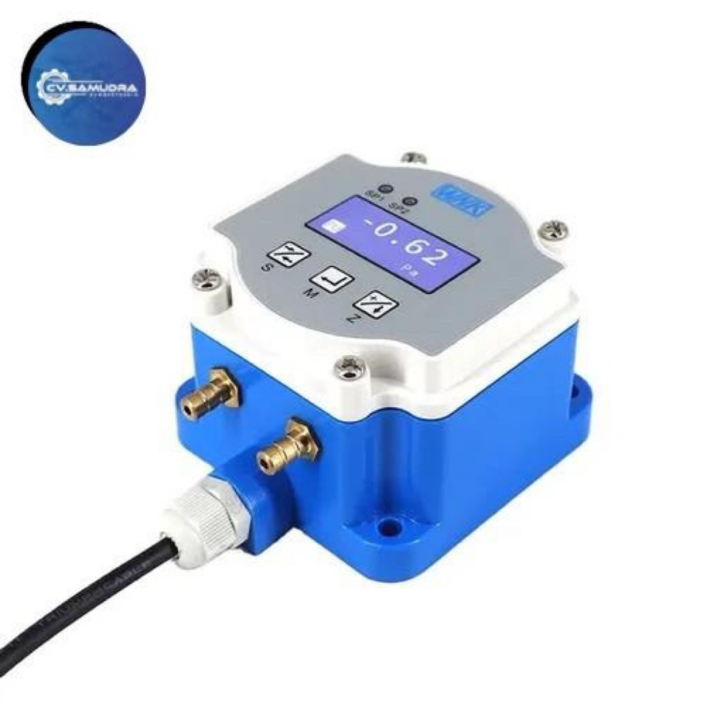 WNK Digital Air Differential Pressure Sensor Low Differential Pressure Transducer HVAC Pressure Diff