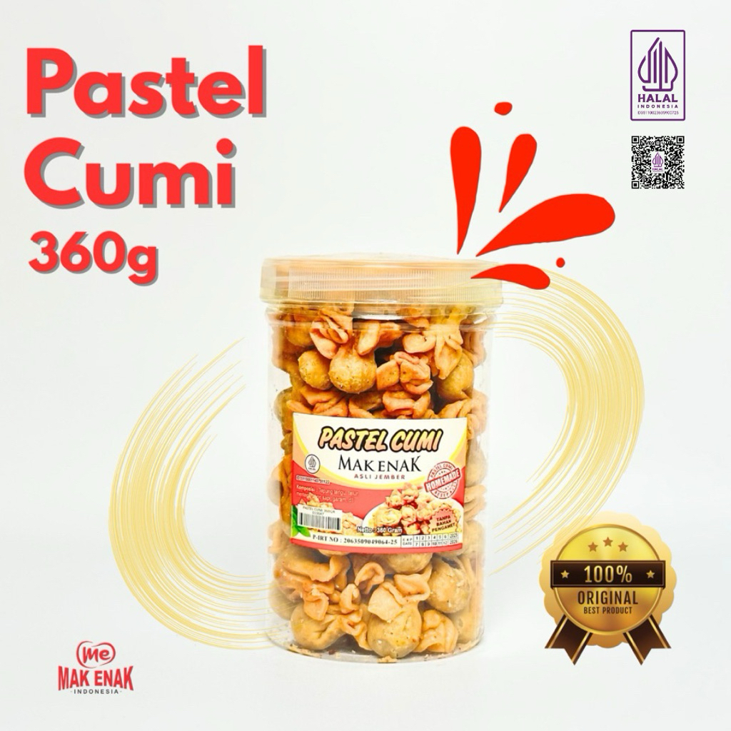 

PASTEL CUMI 360 GRAM | MAK ENAK INDONESIA