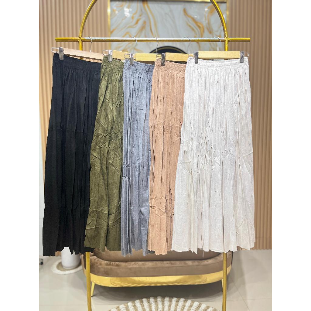 ROK SUEDE / ROK PLISKET SUEDE /ROK SUEDE PREMIUM / RIZ FASHION BY ANNA