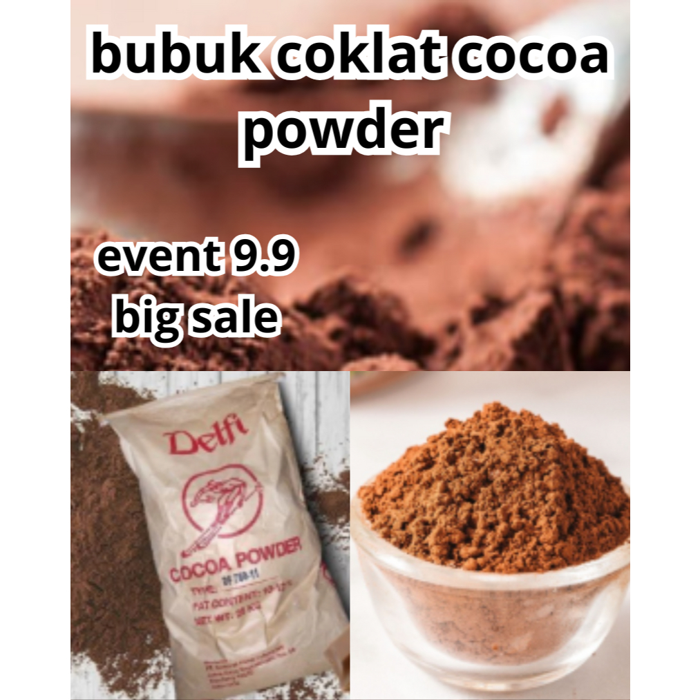 

Cokelat Bubuk 1kg | Cocoa Powder Premium | Alkalized Brown | Khusus Baking & Olahan Kue