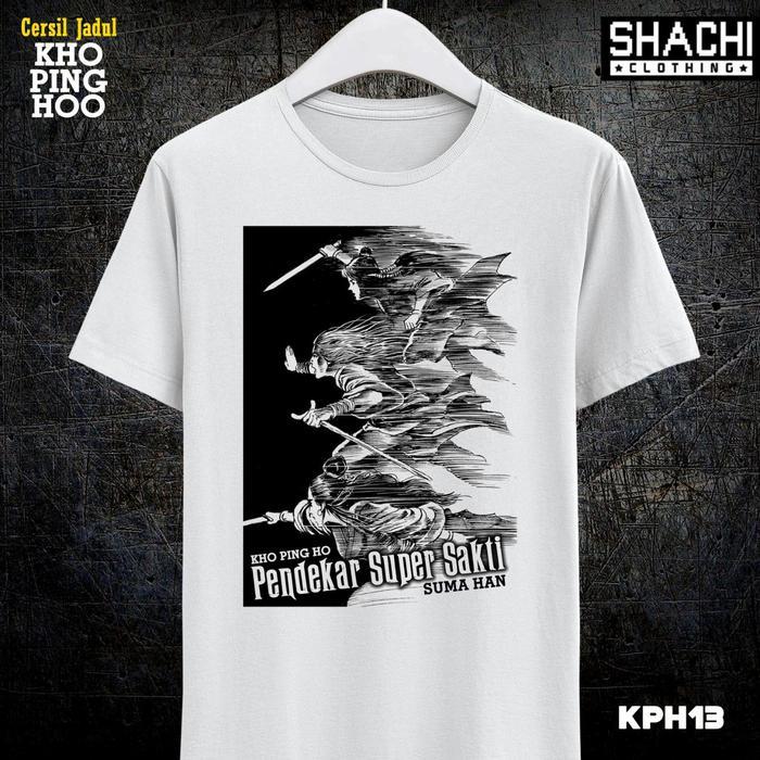 T Shirt Kaos Komik Cersil – KHO PING HOO – KHO PING HO – Cerita Silat Jadul Premium Cotton Combed 24