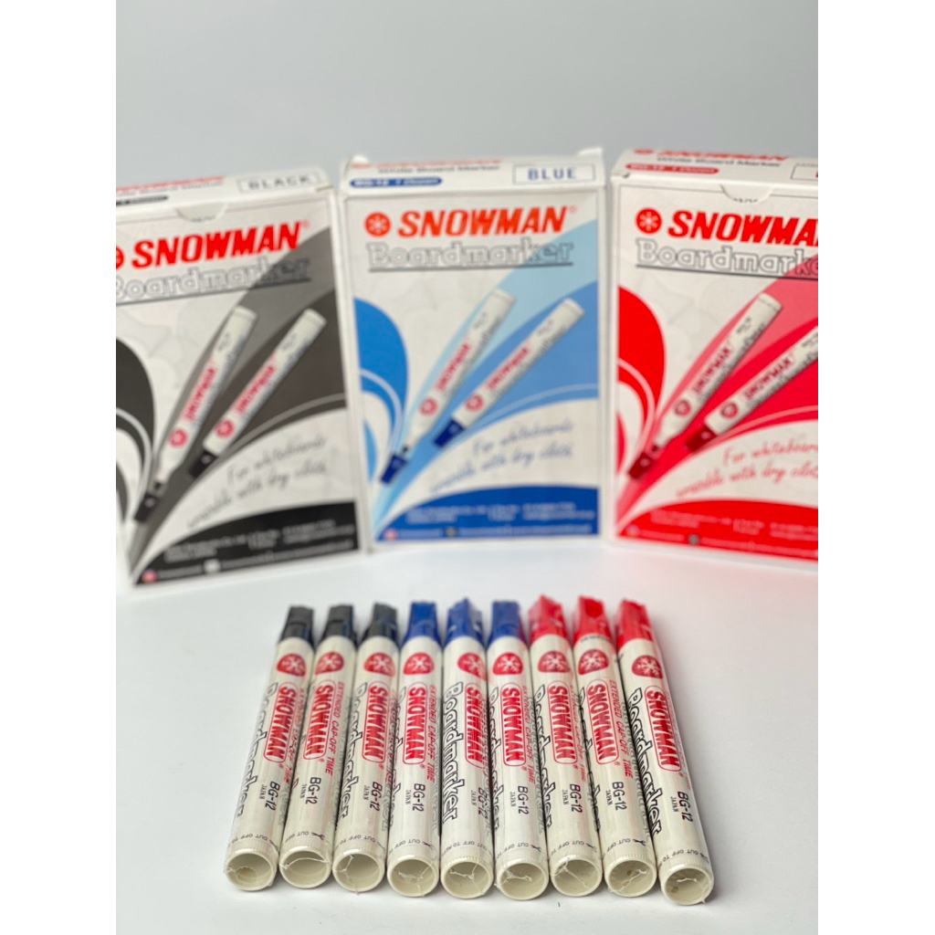 

Spidol Snowman Whiteboard BG-12 (PCS)