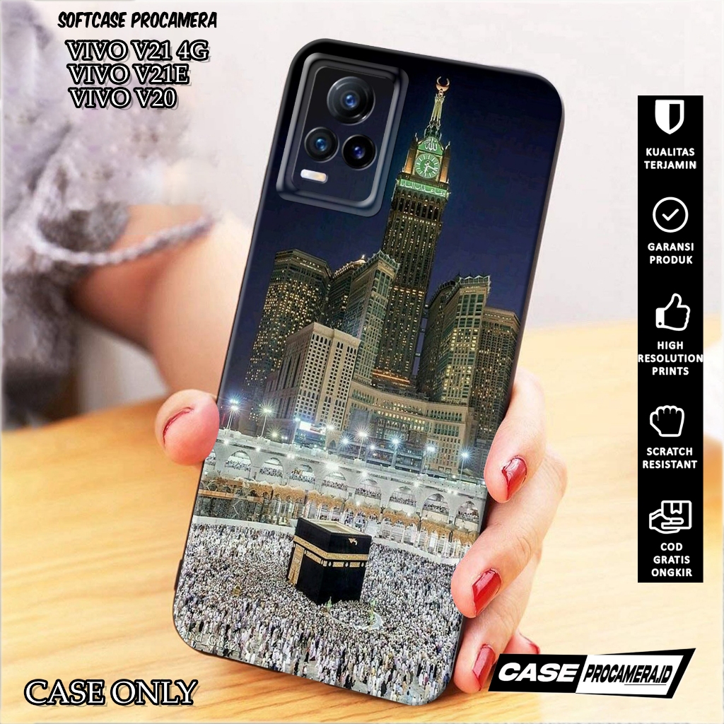 Case VIVO V21 4G / V21E / V20 - Casing VIVO V21 4G / V21E / V20 [ ISLMC ] Silikon VIVO V21 4G /V21E 