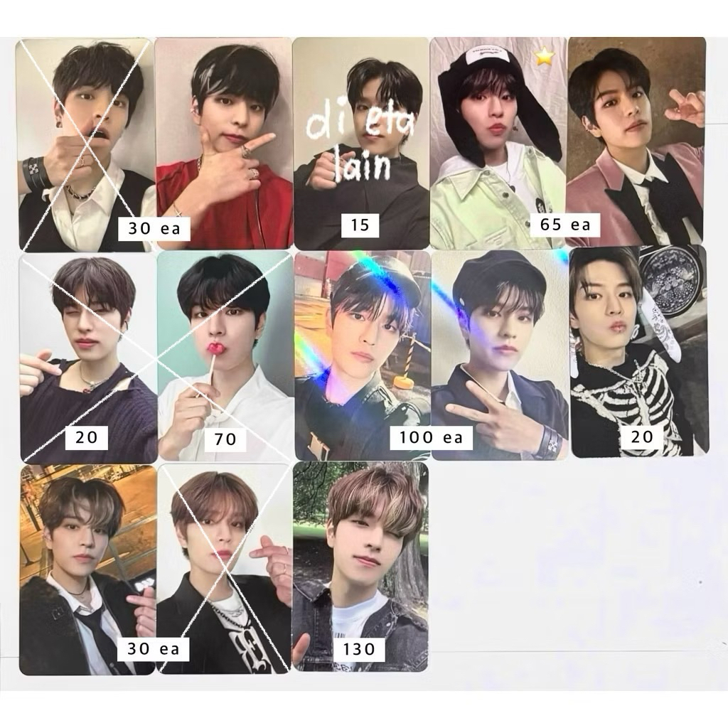 [BACA DESC] wts photocard seungmin straykids noeasy oddinary mask off pochacco jewel maxident t crus