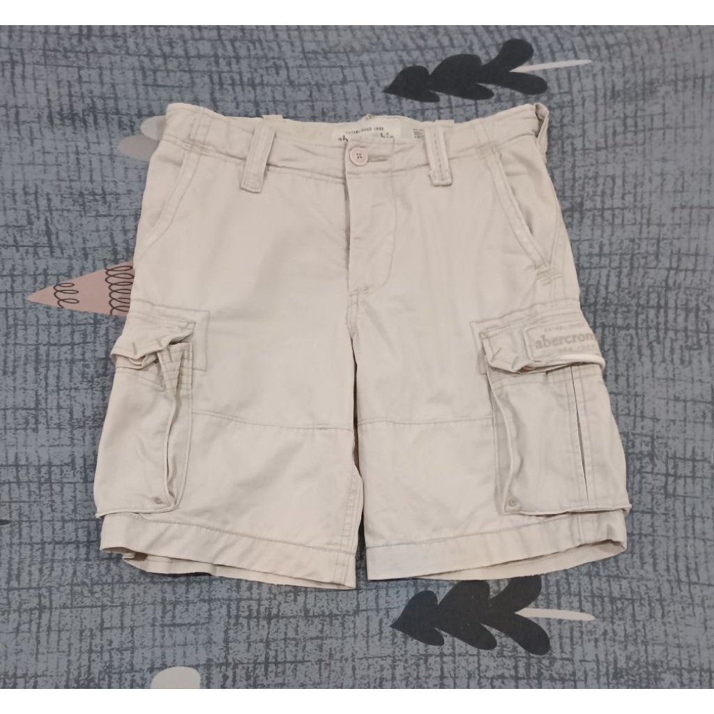 celana pendek Cargo Abercrombie original