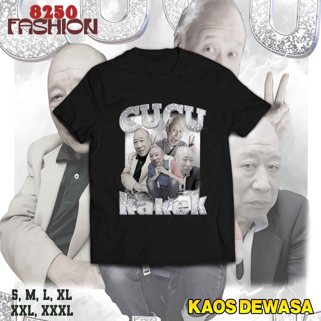 Bandar Kaos Kakek Sugiono - Baju Vintage Bootleg Cucu Kakek Legend Sugiono - T-Shirt Vintage Streetw