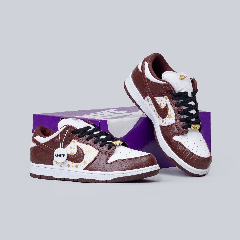 SB Dunk Low Sup. Barkroot Brown