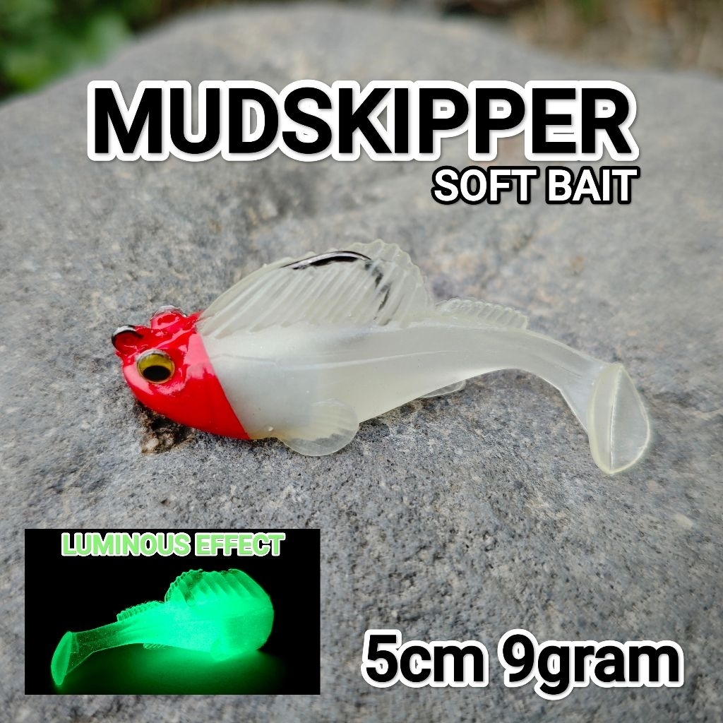 MUDSKIPPER SOFT BAIT / SOFTLURE model ikan glodok / tembakul