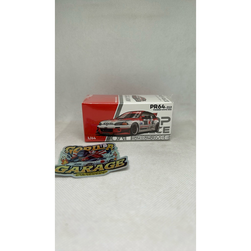 pop race pandem civic eg6