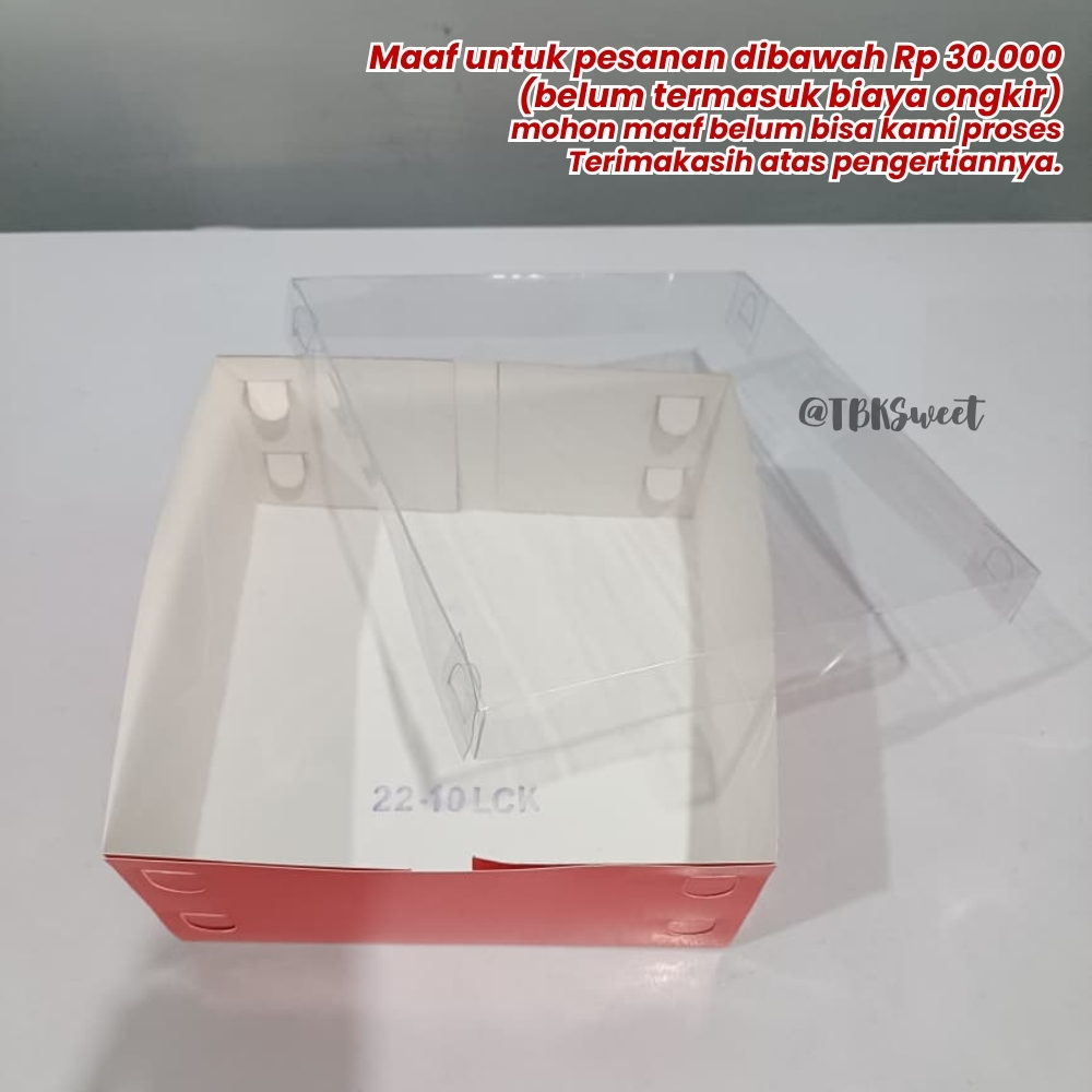 Dus Kue Tutup Mika (5pcs)