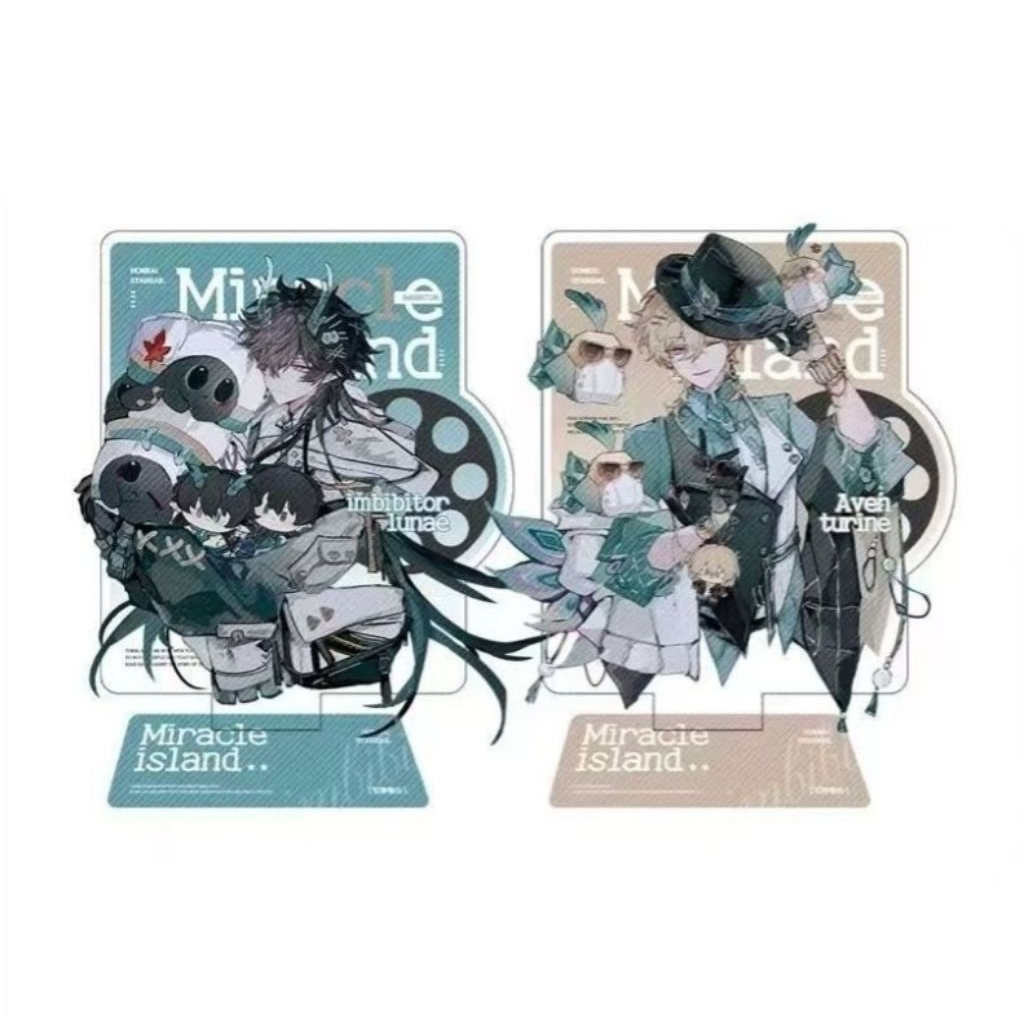 [READY] OME standee stand akrilik 10cm Unofficial Honkai Star Rail Miracle Island Dan Heng , Aventur