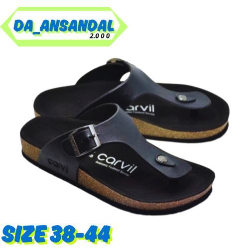 Sendal Casual Carvil Benzo 01 Sendal Jepit Pria Original Sendal Carvil Puyuh