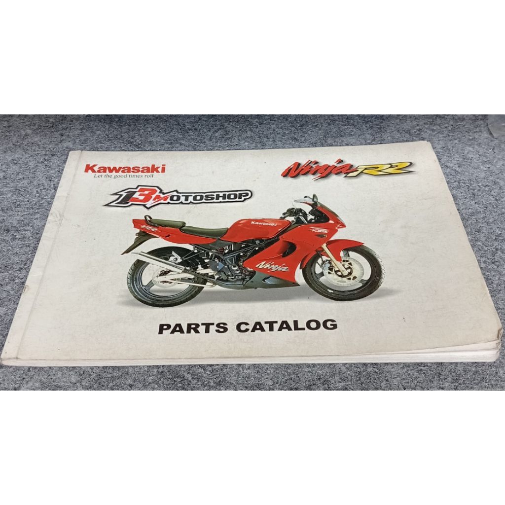 buku parts catalog katalog Ninja RR old cbu