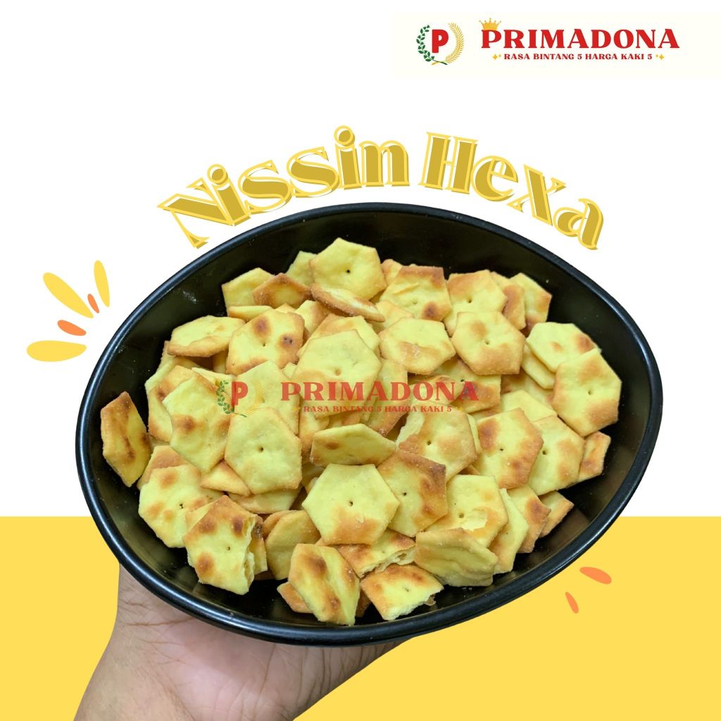 

Nissin hexa jual kiloan 250gr 500gr - primadona