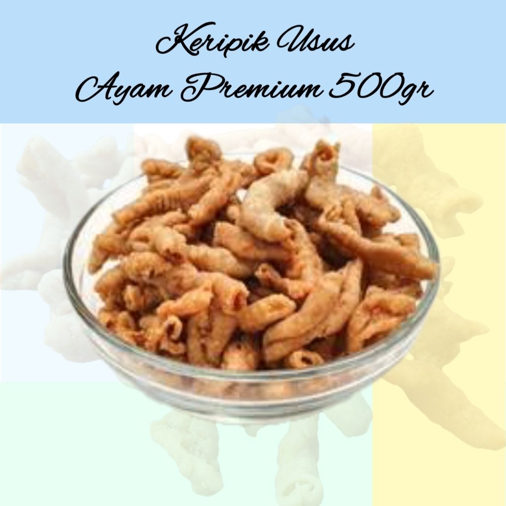 

Keripik usus ayam premium 500gr/Usus Crispy 500gr