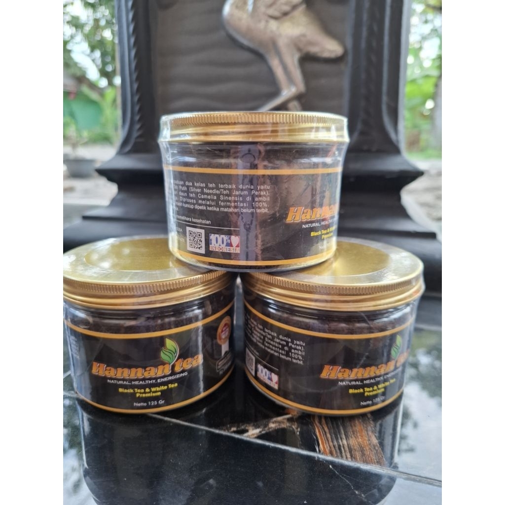 Hannan Tea , Black Tea & Whait Tea / Obat Herbal Alami untuk kesehatan dan menambah energi