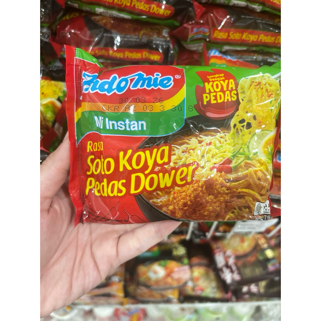 

TERMURAH INDOMIE KOYA PEDES DOWER