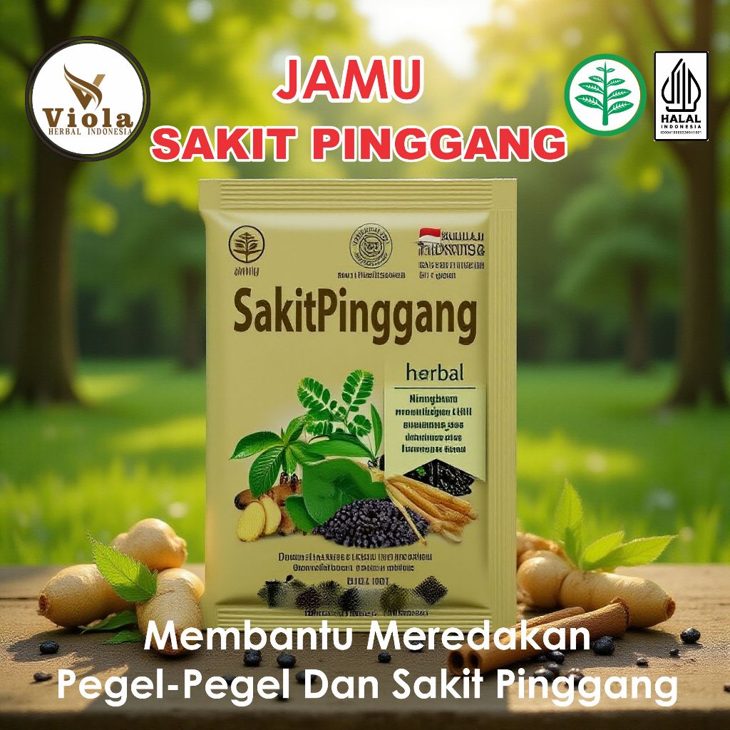 

Jamu Sakit Pinggang Sidomuncul 10 Sachet