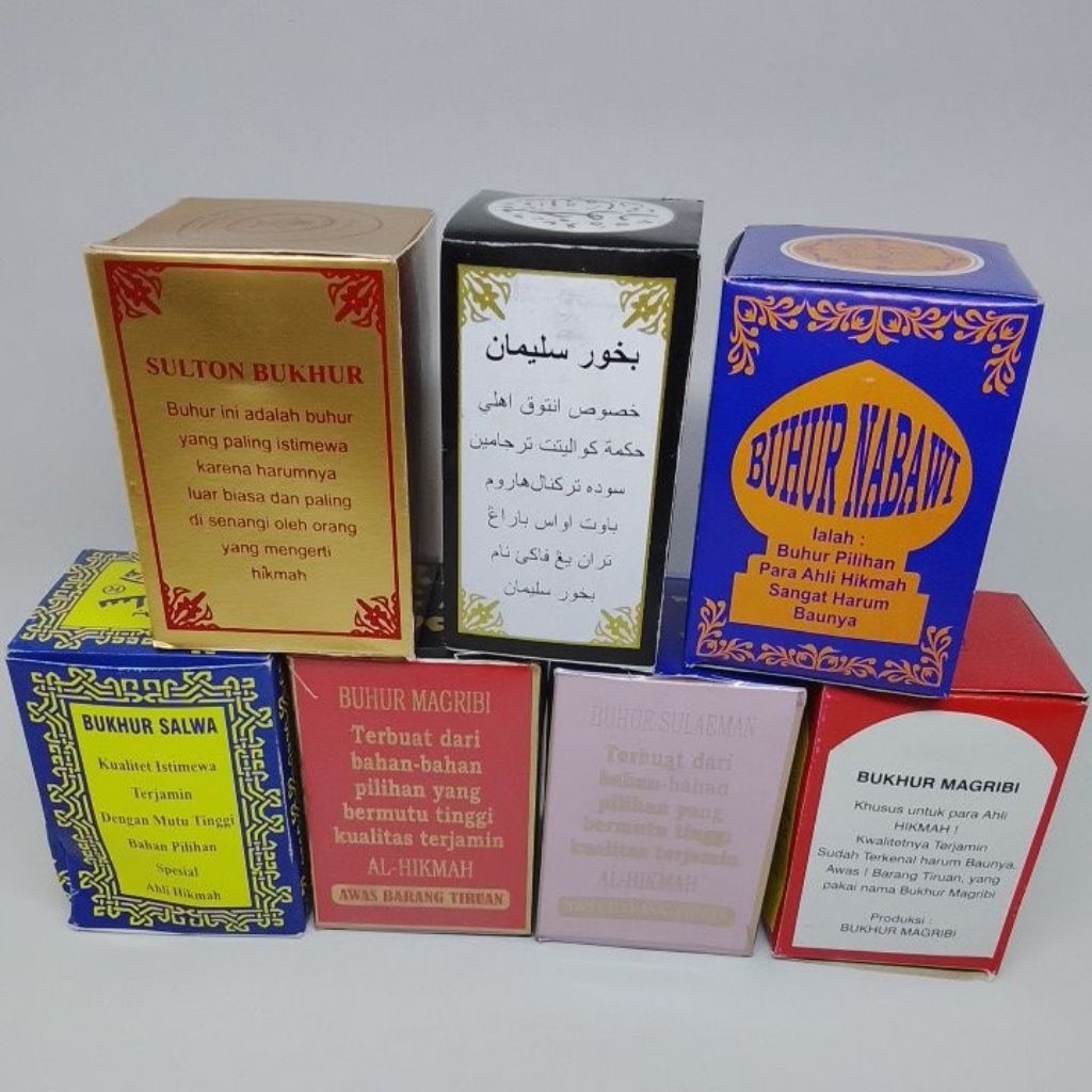 aromaterapi buhur Sulaiman magribi kotak