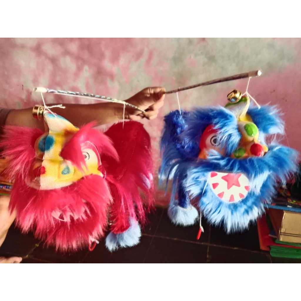 promo mainan barongsai gantung barongsai mini stik