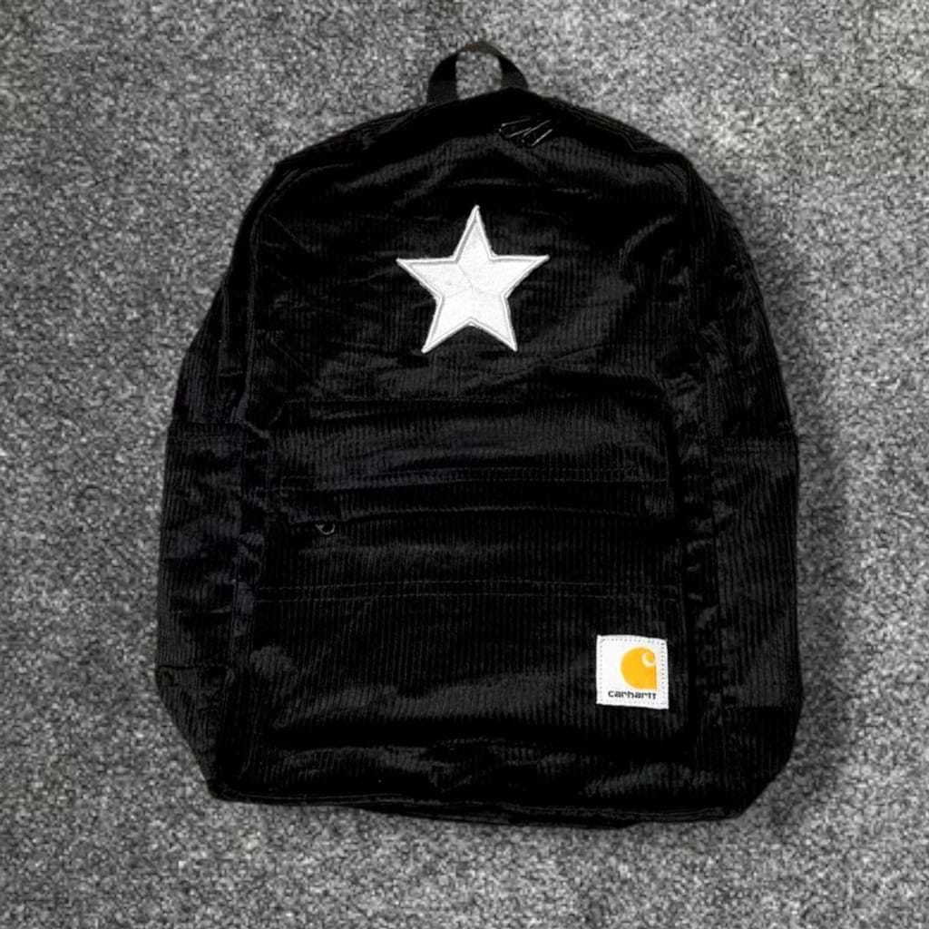 TAS BACKPACK CORDUROY CNVRS BINTANG TRADE PAYTON SERIES REWORKED RANSEL