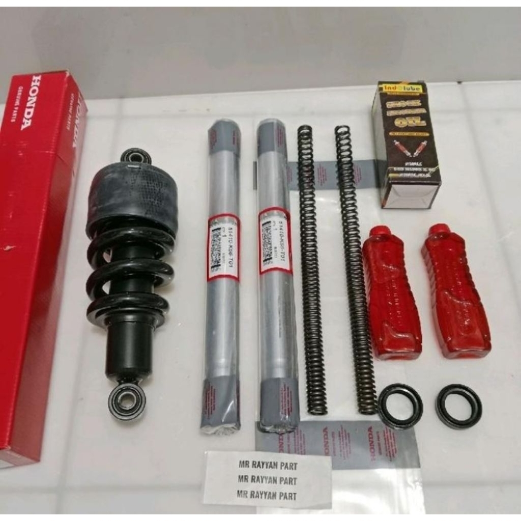Shock Depan Seal Per Oli+Belakang Supra GTR Supra GTR 150(K56)Komplit.