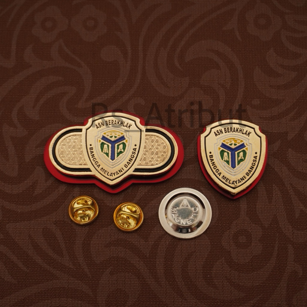 Pin Brevet Brivet Asn Berakhlak / Kab. Batanghari Pns Premium