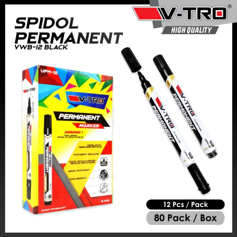 

Spidol permanent / Whiteboard (1pcs) V-Tro/Montana/Vanco