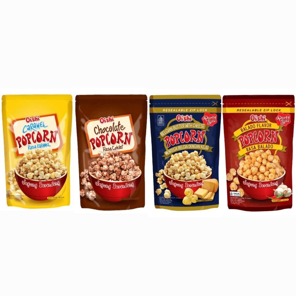 

Oishi Popcorn Makanan Ringan 100 g