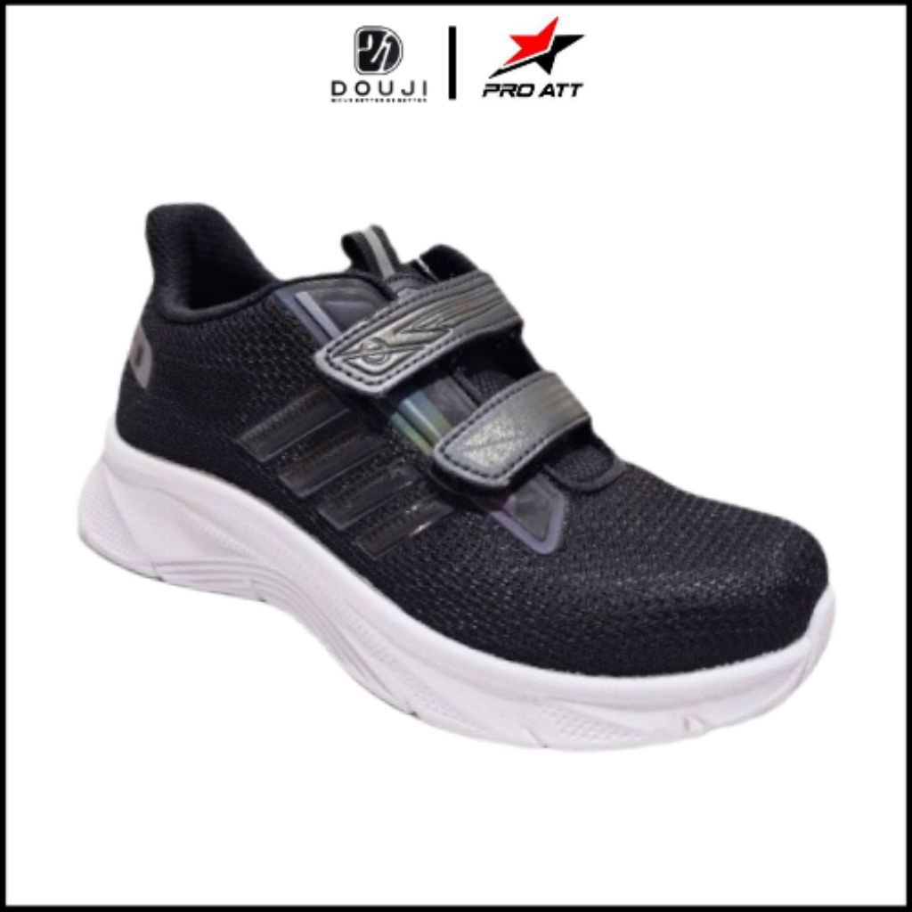 Sepatu sekolah anak pro att si 880 v sepatu sekolah pro att hitam putih original