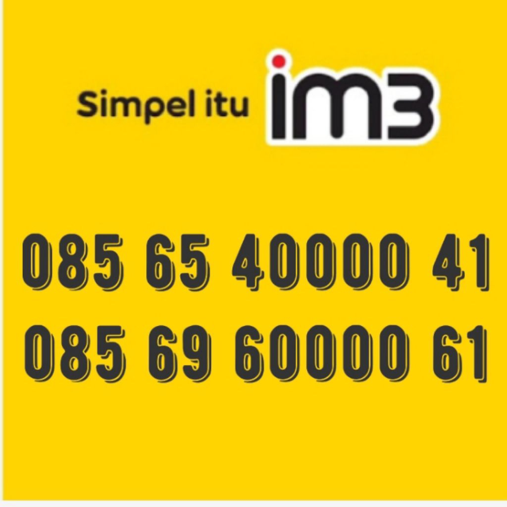 kartu perdana nomor Indosat cantik 0000 super