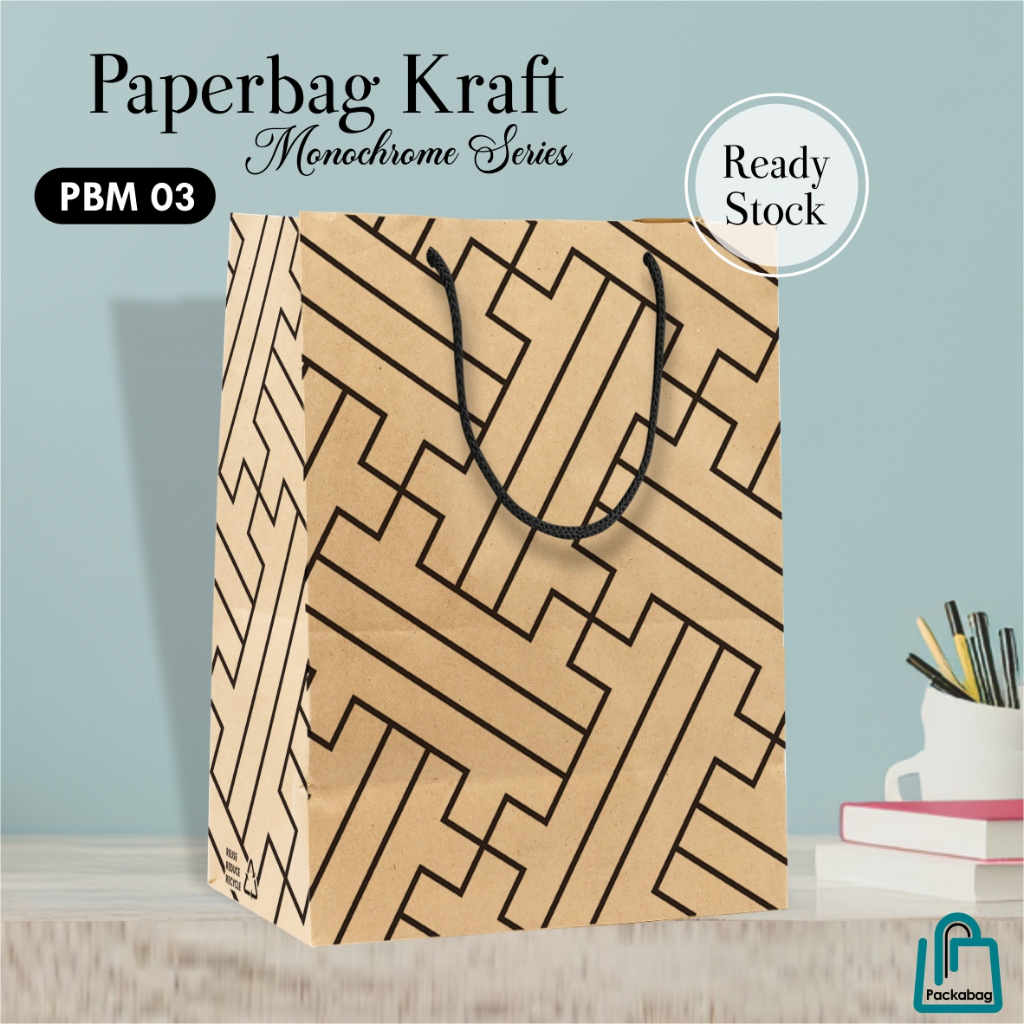 

Paper bag Murah Motif Geometris/Geometric Paperbag Hajatan & Pernikahan Redy stock - PBM 03