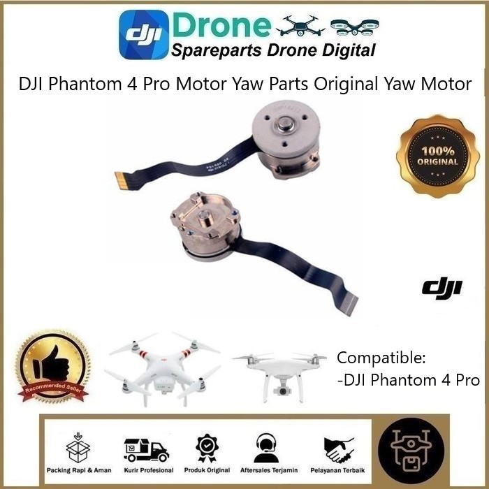 DJI Phantom 4 Pro Motor Yaw Parts Original Yaw Motor Pro/Plus/Advanced for Phantom 4 Series Motor Ya