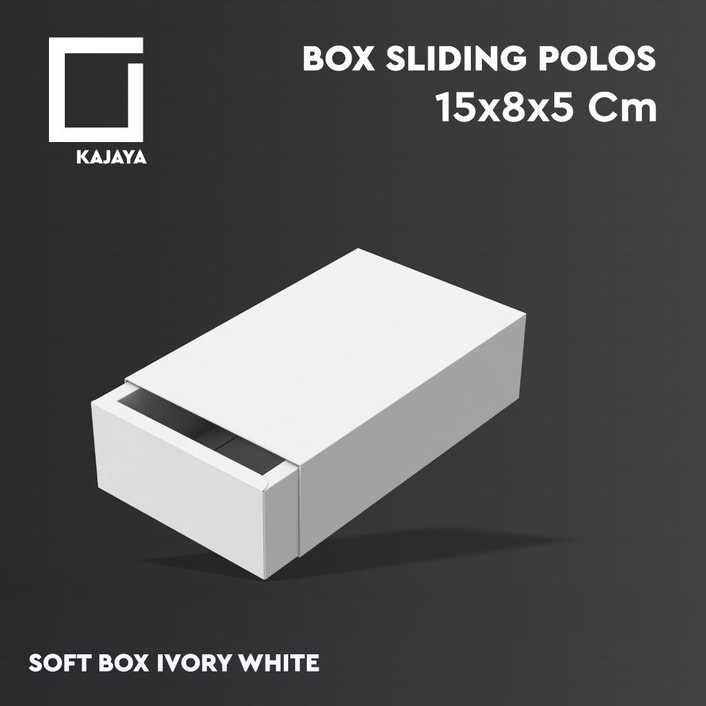 

Box Sliding Polos 15x8x5 cm Kemasan Mainan Toys Kopi & Teh Souvenir Nikah Brownies Tumbler Hampers