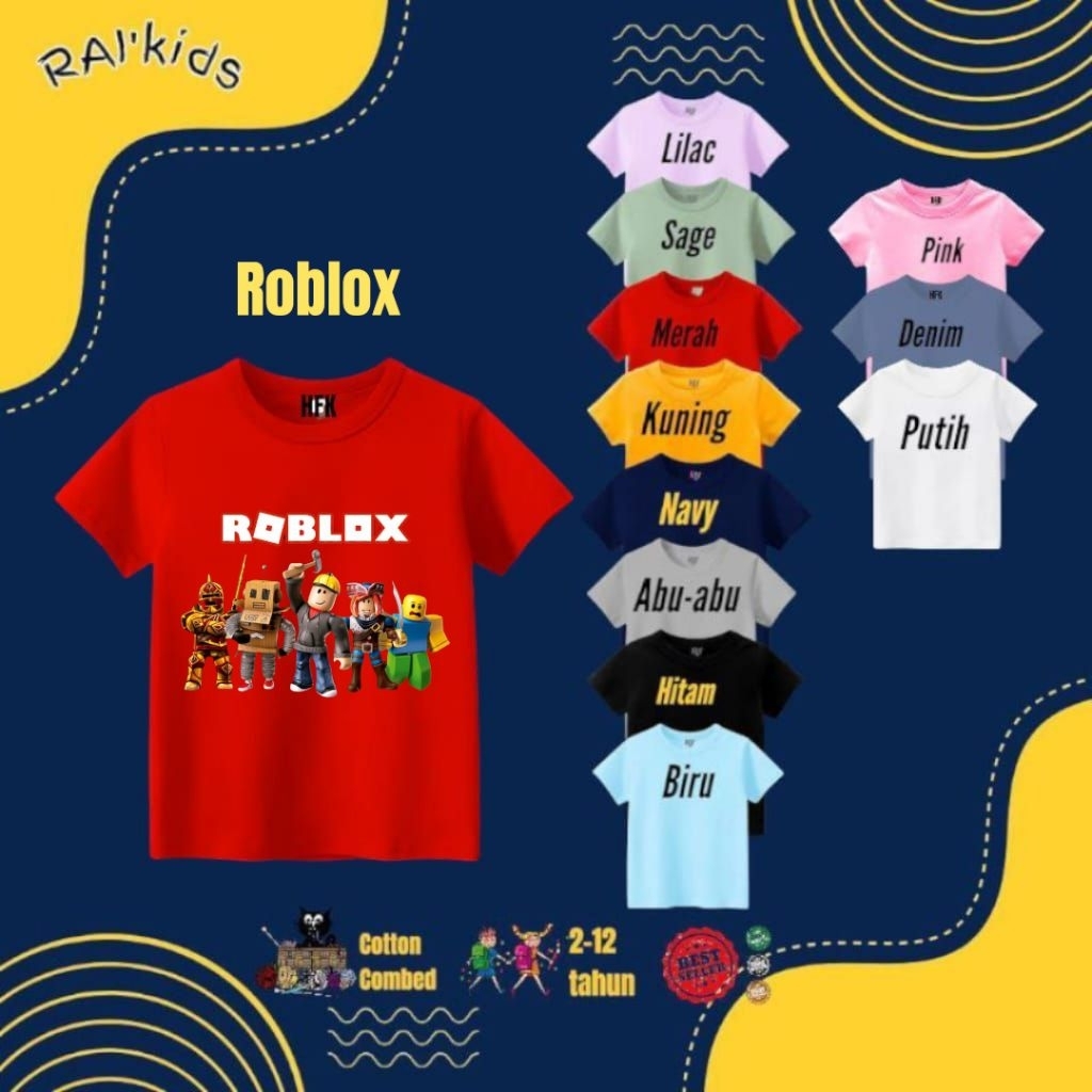 Kaos anak laki-laki ROBLOX