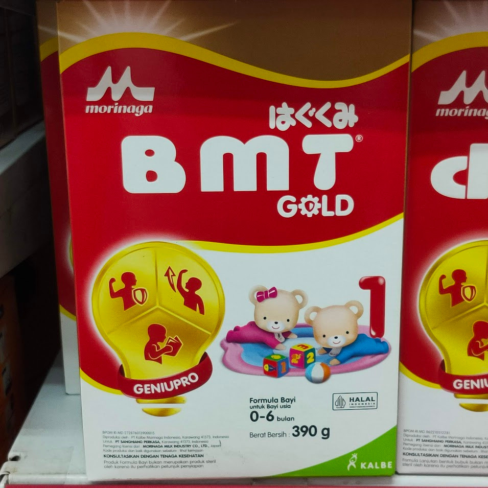 

MORINAGA BMT Gold 390/400gr Box
