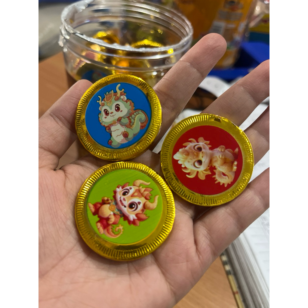 

COKELAT COKLAT KOIN SERIBUAN